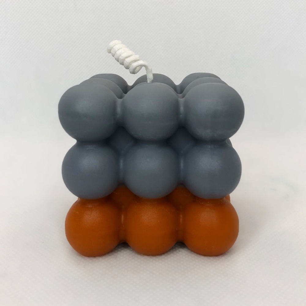 Handmade 100% soy bubble candles